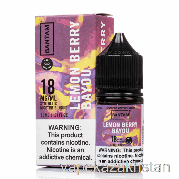 Vape Disposable Lemon Berry Bayou - Bantam SALTS - 30mL 18mg